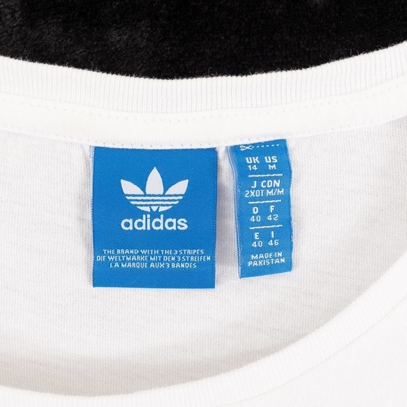 Adidas Adicolor Classics Trefoil Tee Women's Medium White - Picture 4 of 9